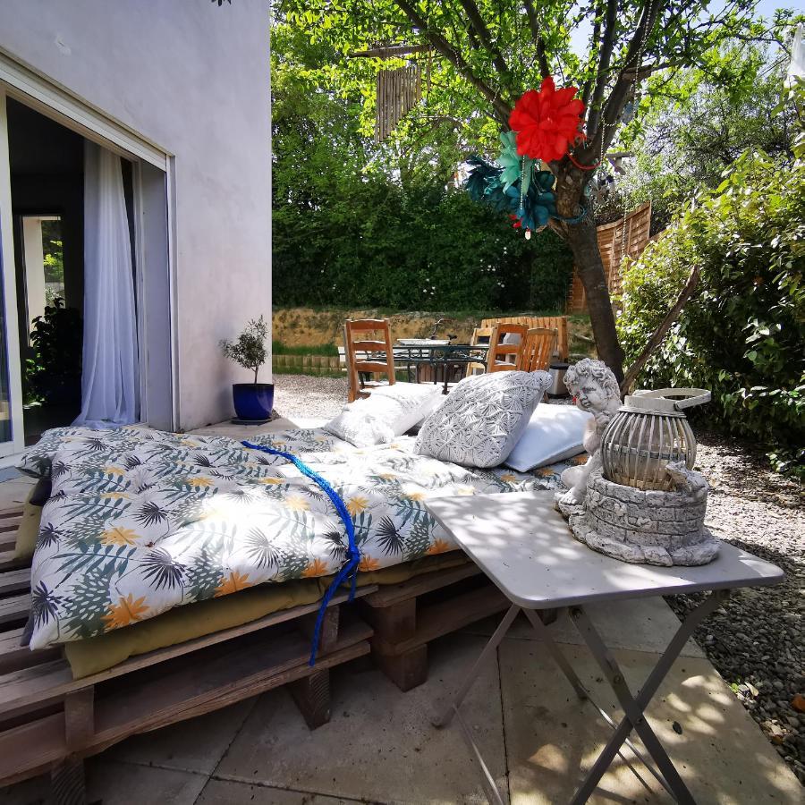 Cool Mediterranean Life 8 People Jacuzzi Barbecue Gametrampoline 2 Parking Villa Beziers Bagian luar foto