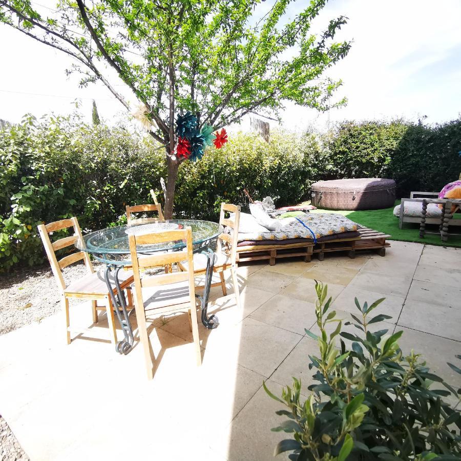 Cool Mediterranean Life 8 People Jacuzzi Barbecue Gametrampoline 2 Parking Villa Beziers Bagian luar foto